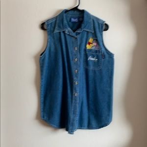 Disney denim shirt
